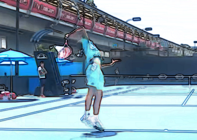 テニス スピンサーブが上手く打てない 身につけるべき捉え方を解説 ワオブロ
